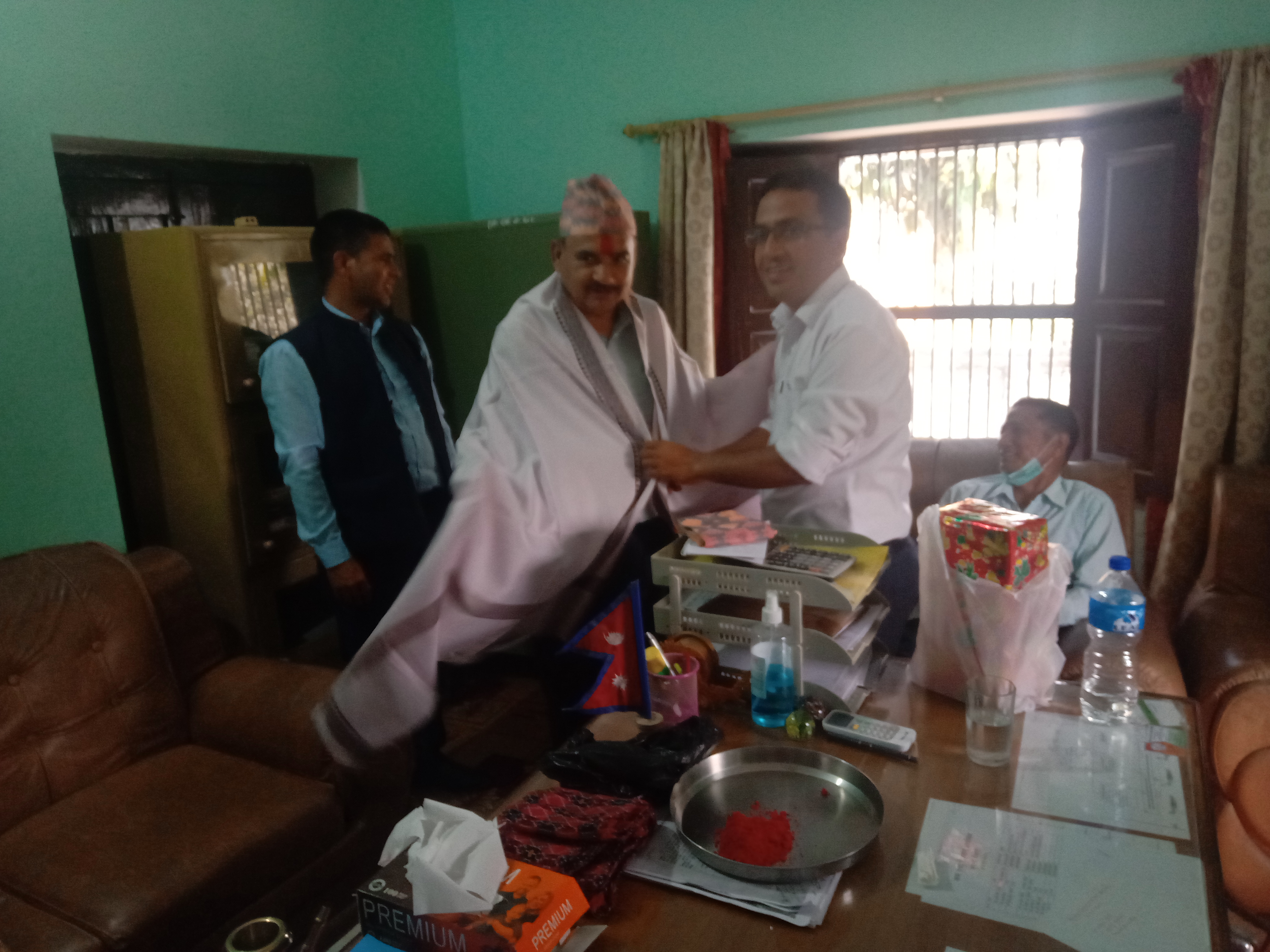 जय देव विष्ट सरको विदाई